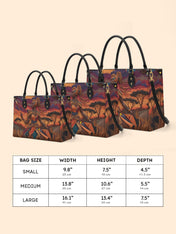 African Warrior Premium Leather Handbag QR0HH059