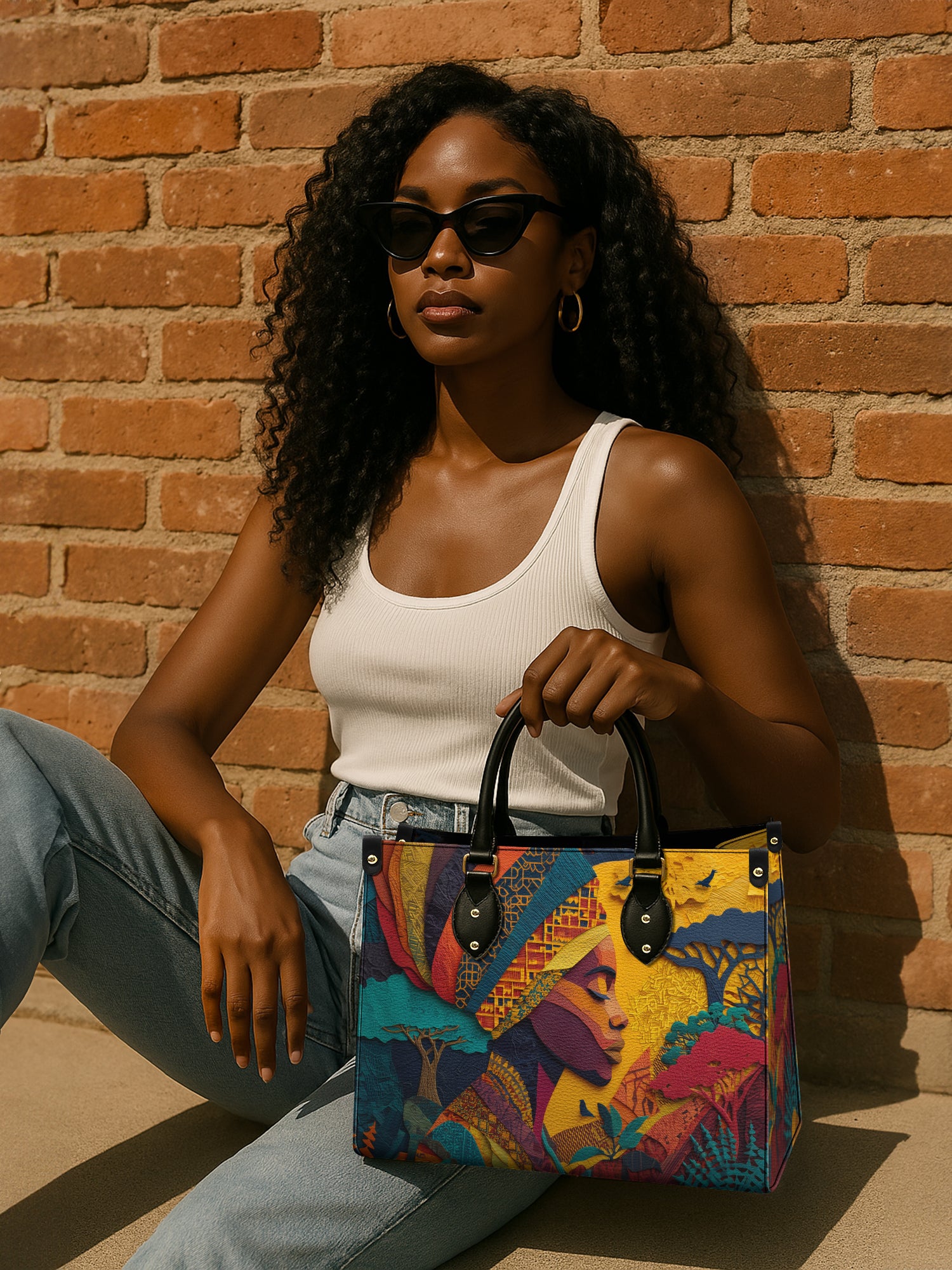 Soul Of Africa Premium Leather Handbag QR0TD129