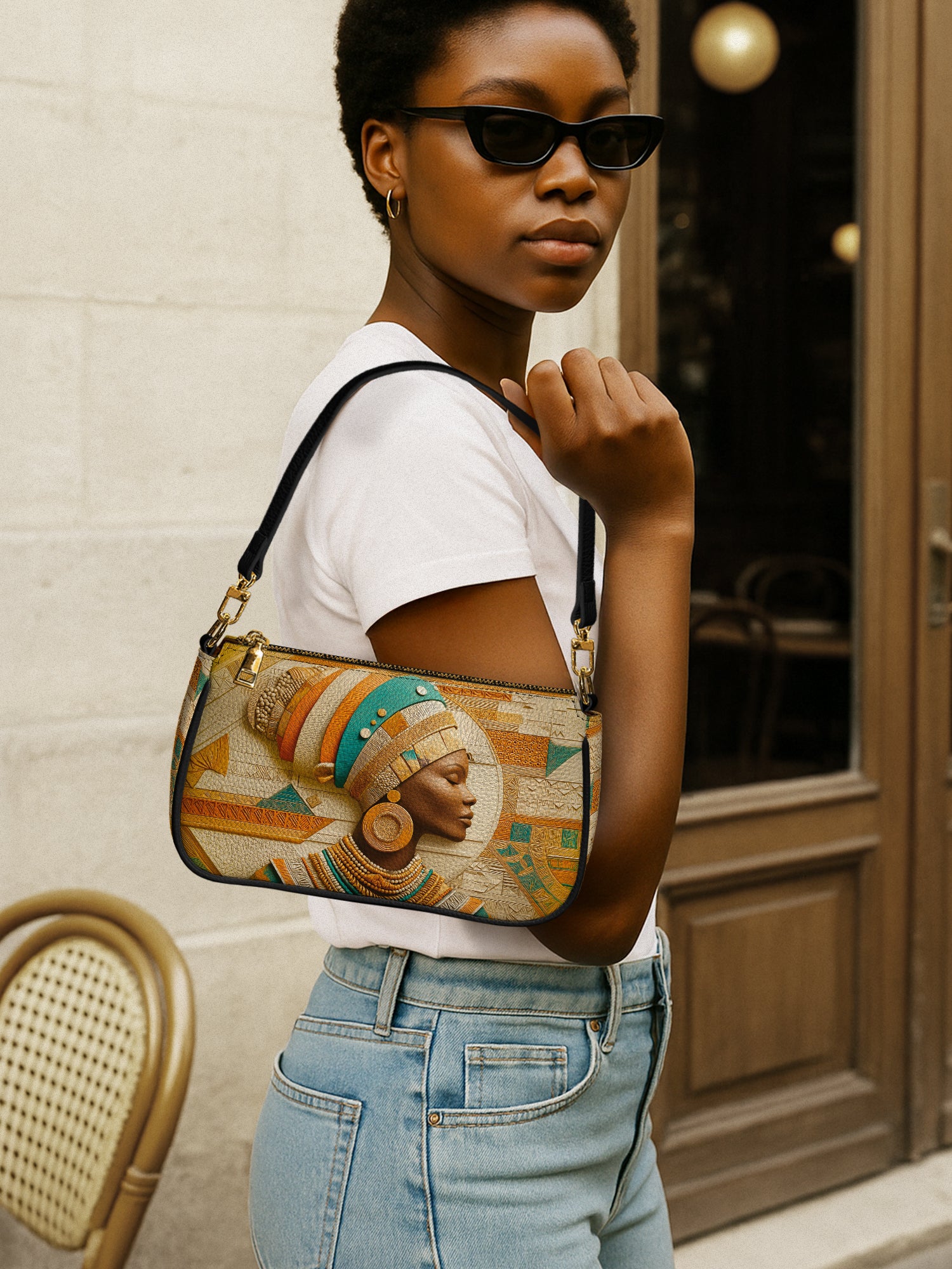 Tribal Harmony Classic Zip Pochette QR0TV063