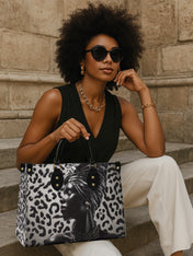 Ardora Leopard Premium Leather Handbag QR0XD464