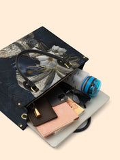 Ivory Veil Premium Leather Handbag QR0TD210