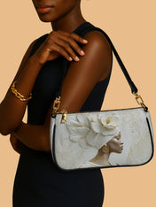 Luminous Bloom Classic Zip Pochette QR0TV120