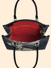 Ivory Veil Premium Leather Handbag QR0TD210