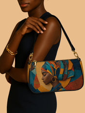 Melanated Muse Classic Zip Pochette QR0HH030