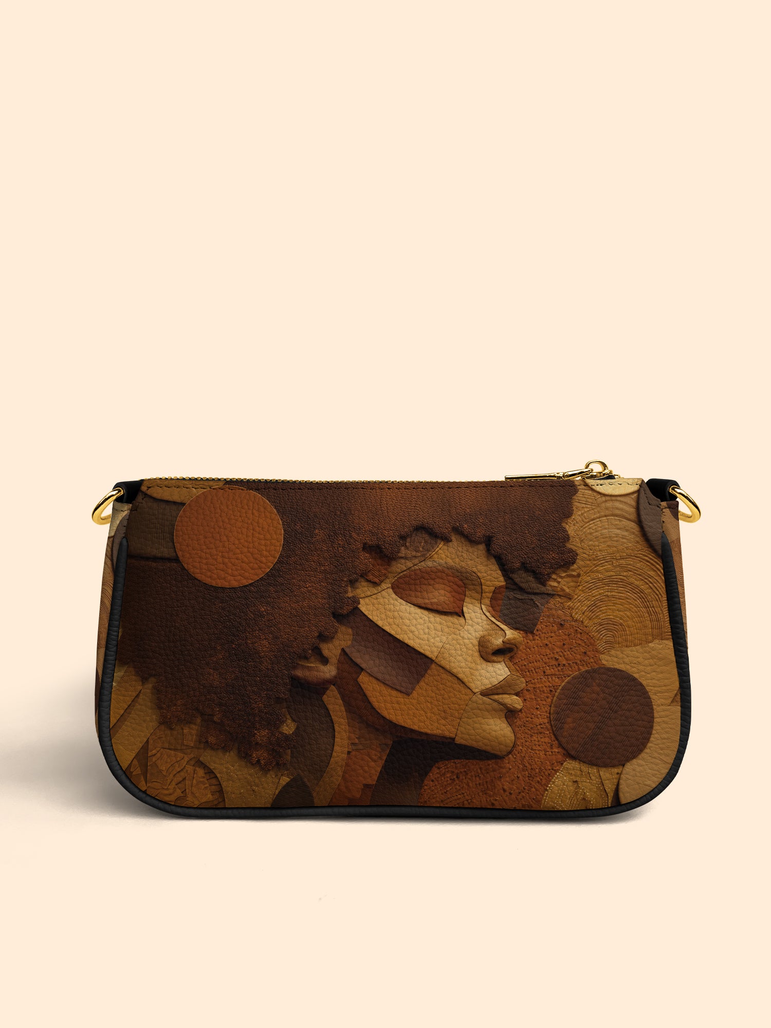 Golden Melanin Classic Zip Pochette QR0TD294