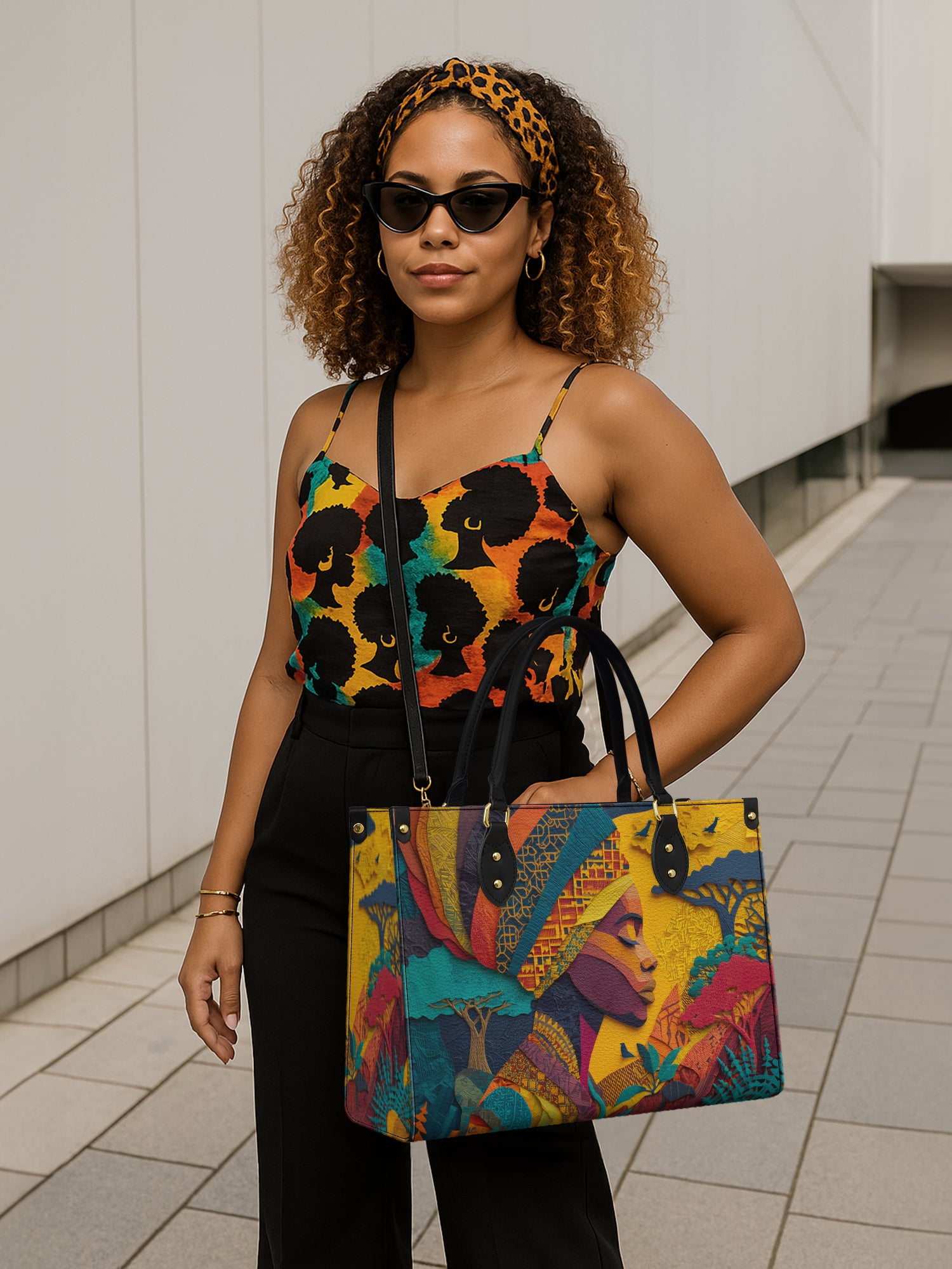 Soul Of Africa Premium Leather Handbag QR0TD129