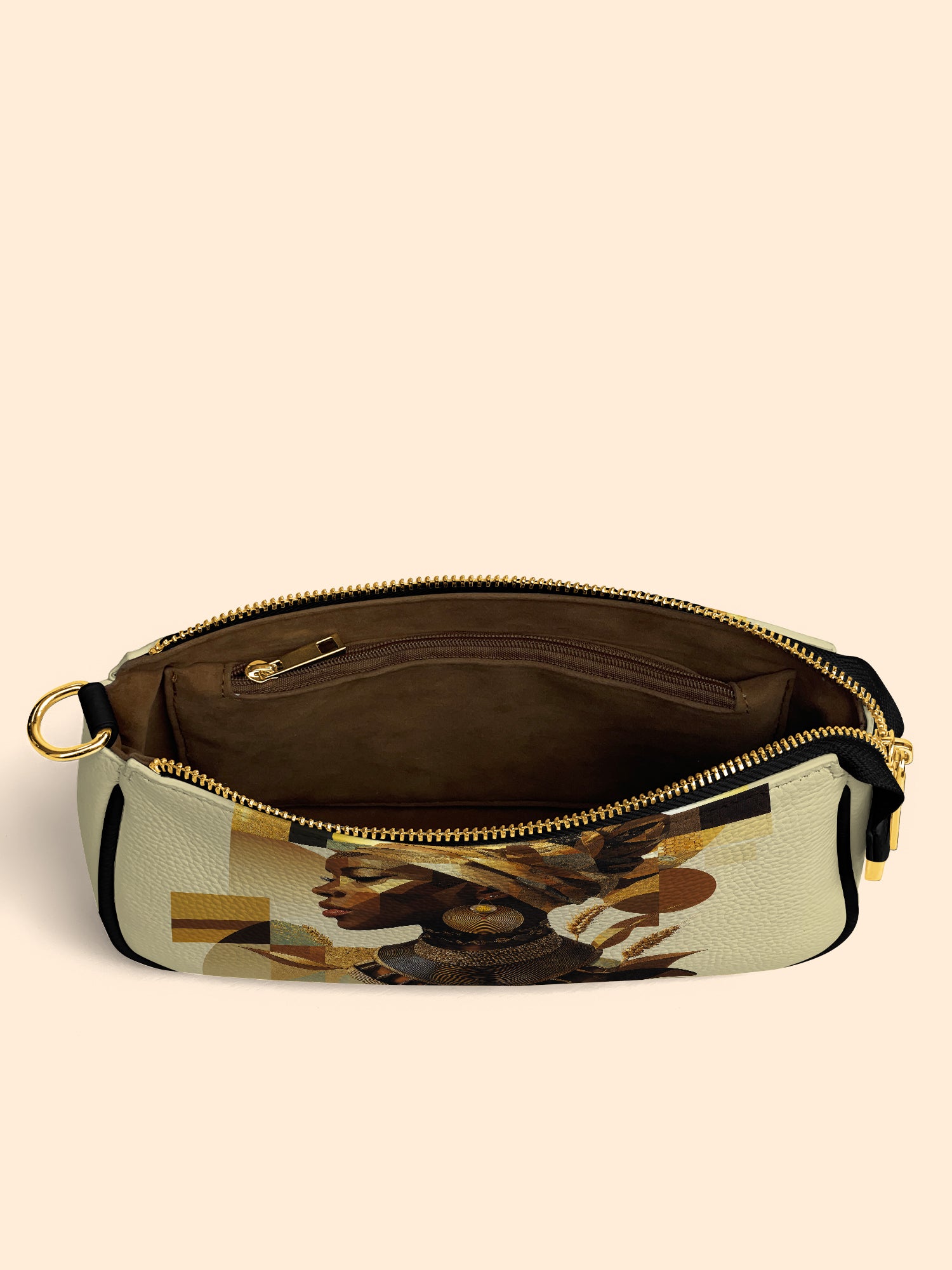 Golden Facets Classic Zip Pochette QR0TV046