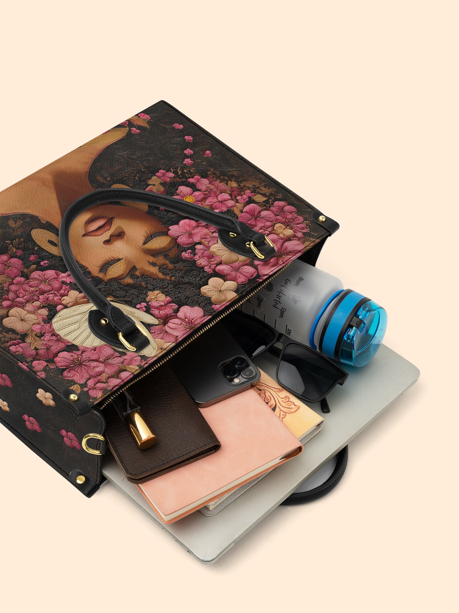 Maua Queen Premium Leather Handbag QR0HH055