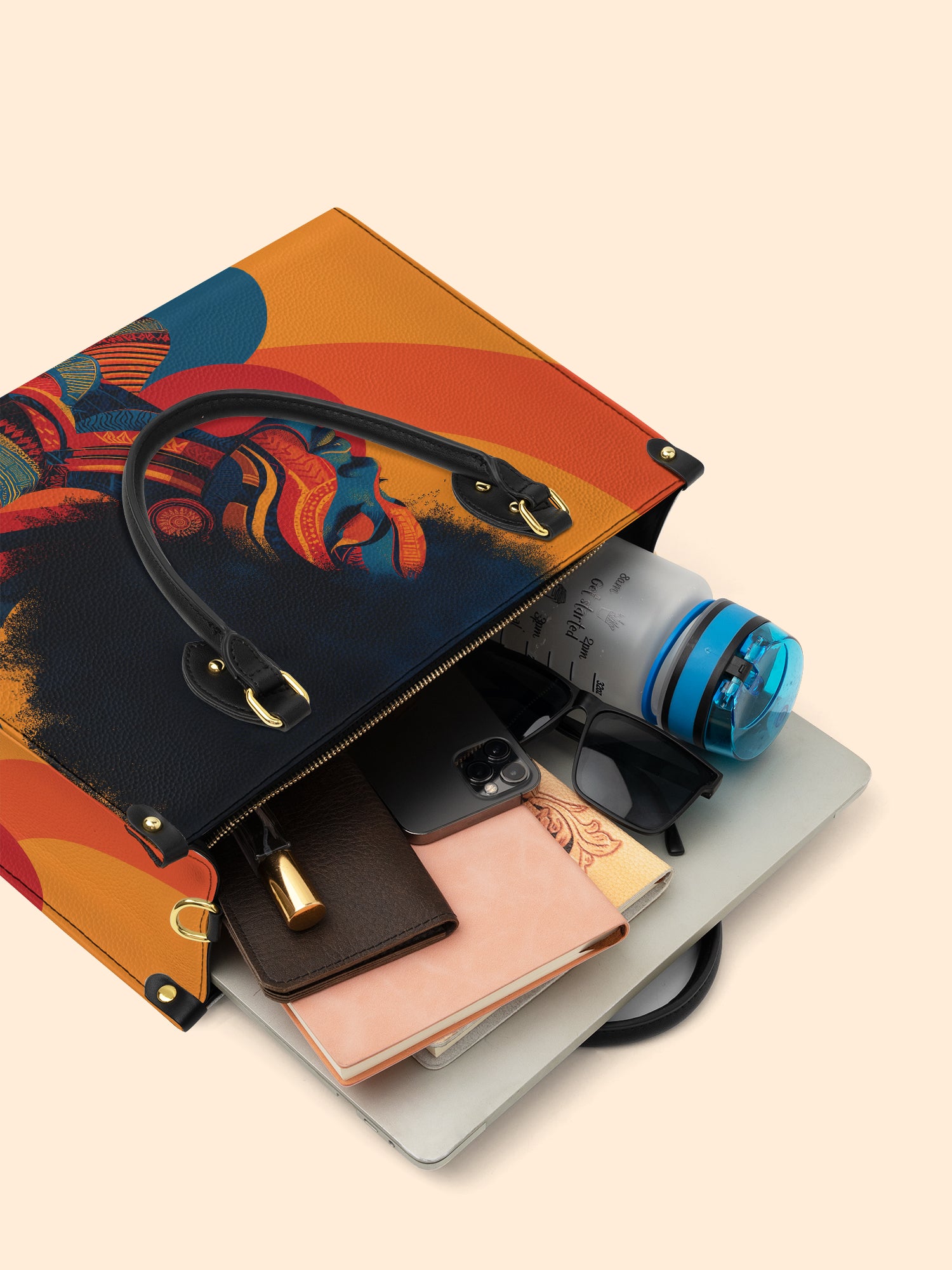 Rhythm & Radiance Premium Leather Handbag QR0TV053