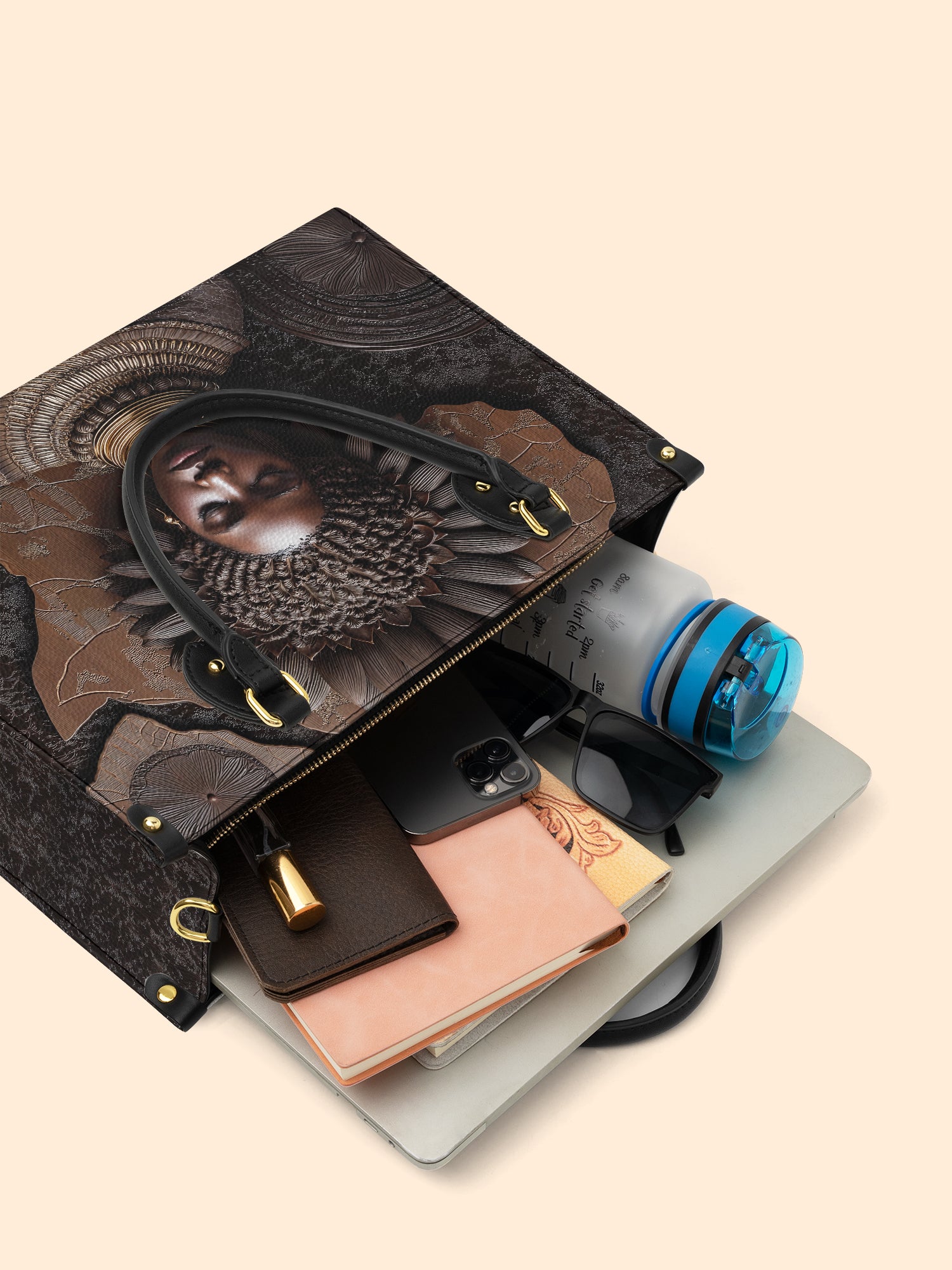 Bisa Crown Premium Leather Handbag QR0XD708