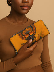 Dark Lens Slimline Zippy Wallet QR0TD305