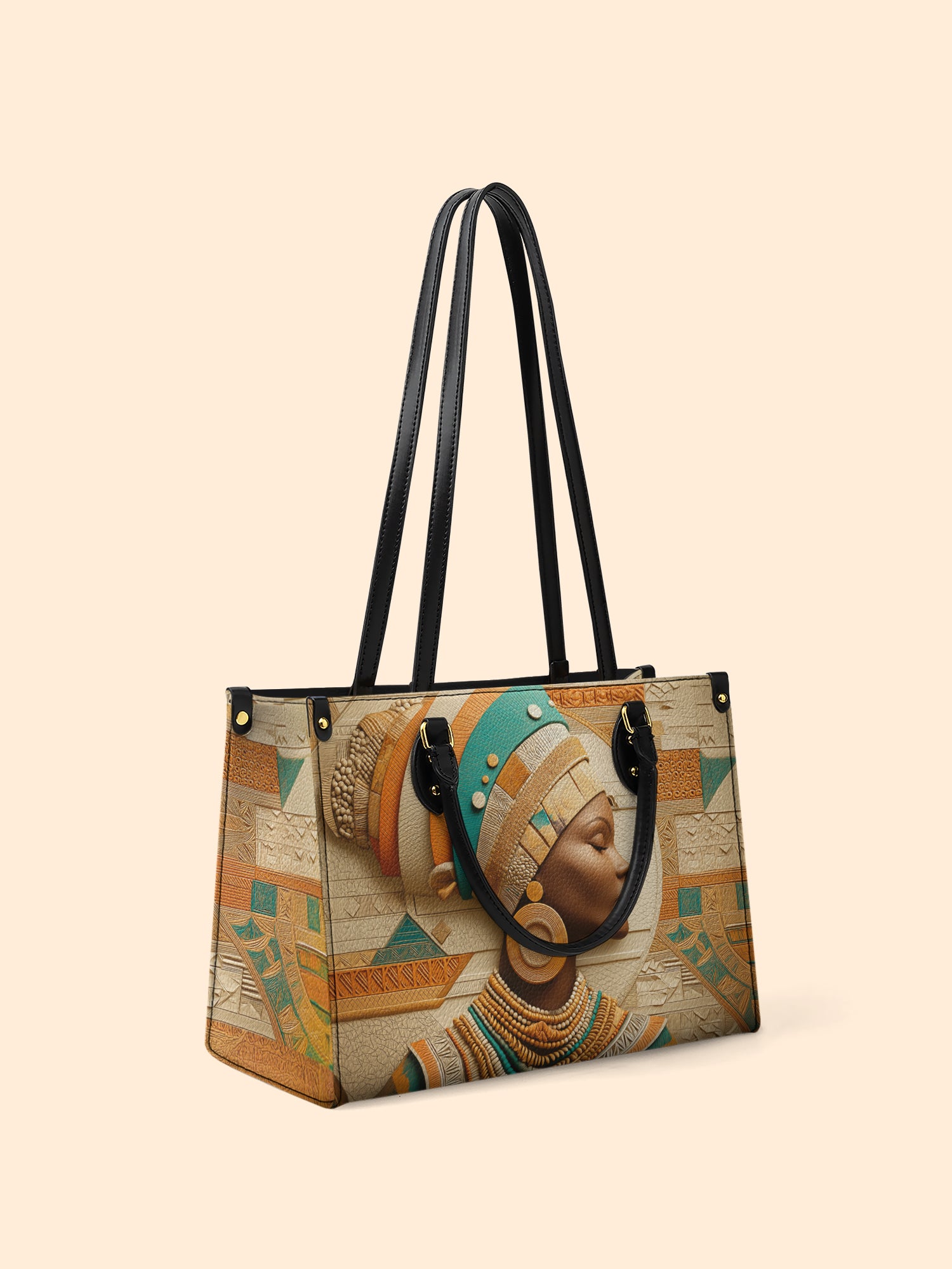 Tribal Harmony Premium Leather Handbag QR0TV060