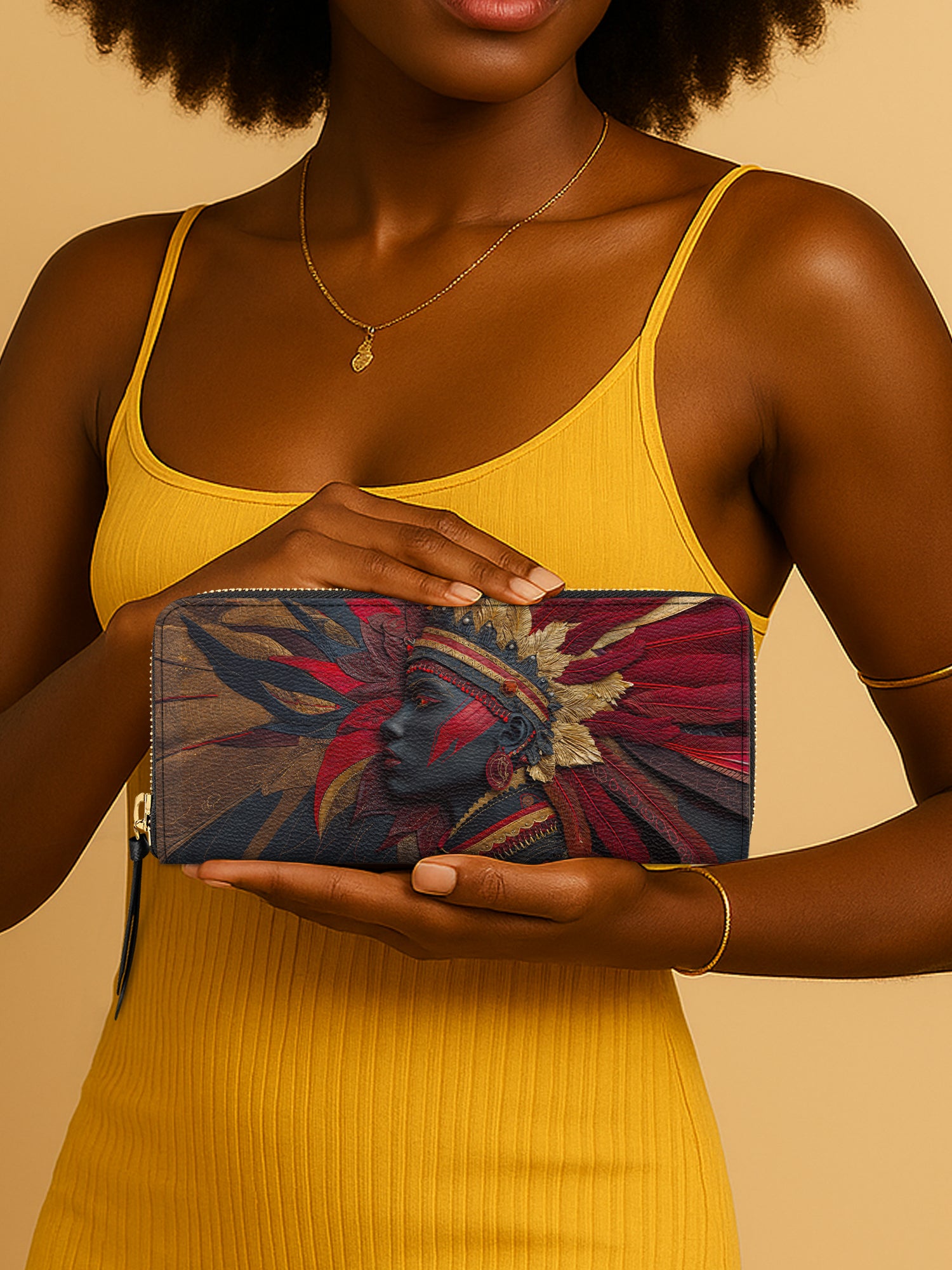 Warrior’s Bloom Slimline Zippy Wallet QR0TD101