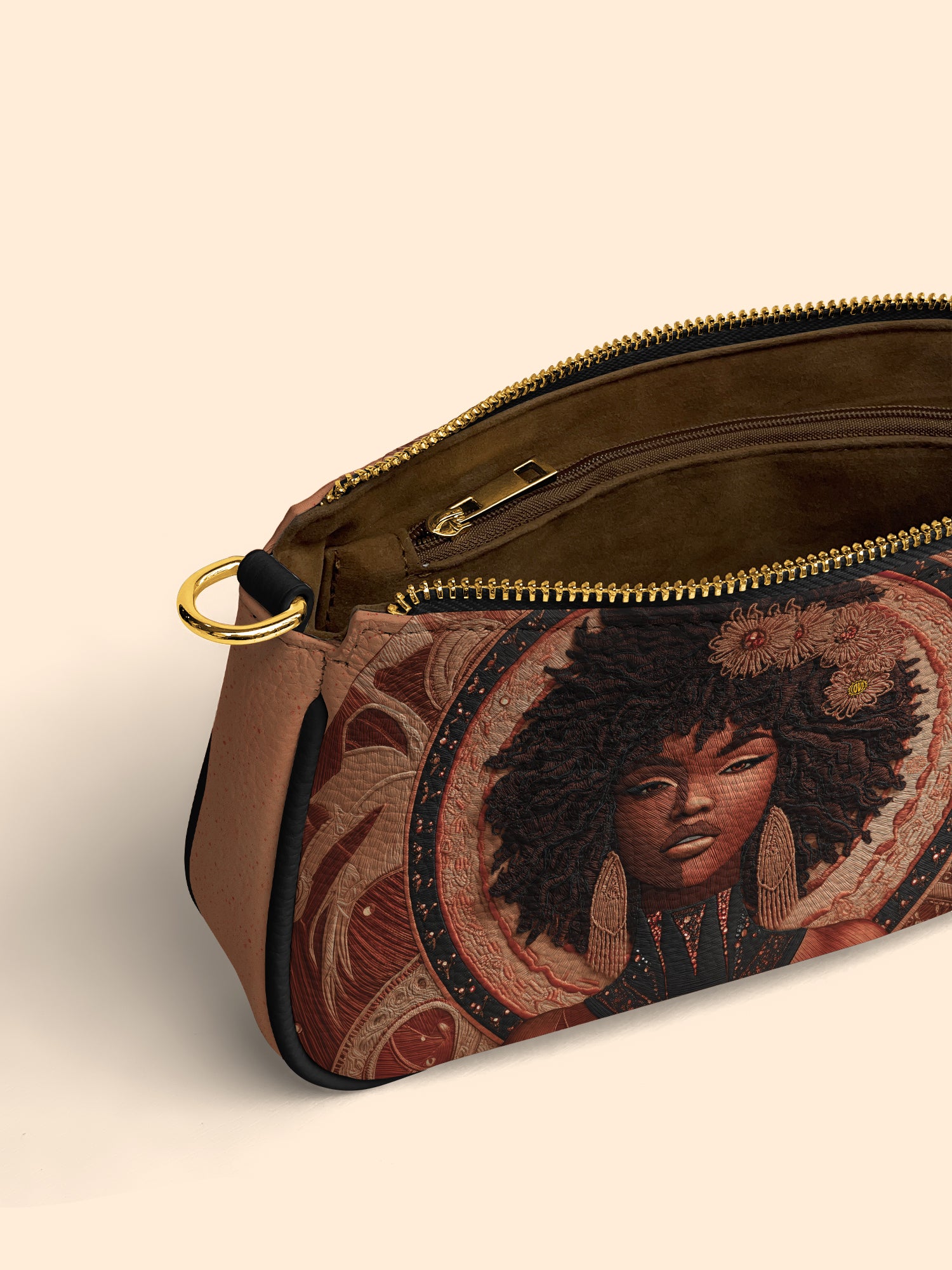 Obsidian Muse Classic Zip Pochette QR0XD191