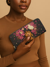 Maua Queen Slimline Zippy Wallet QR0HH065