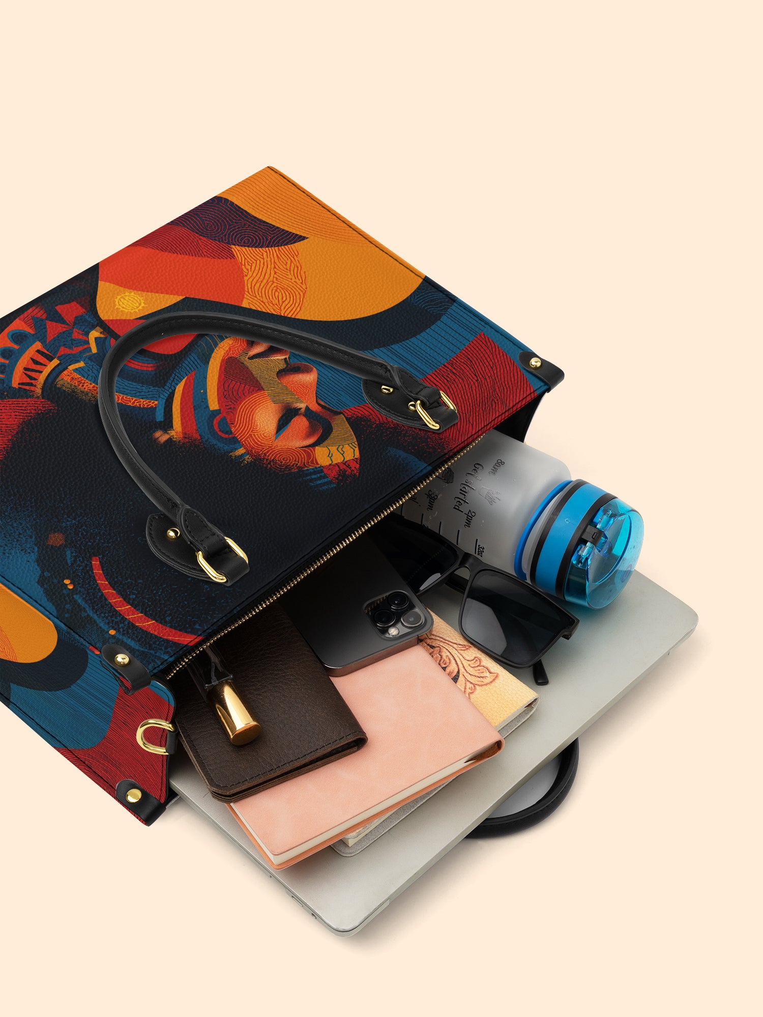 Rhythm & Soul Premium Leather Handbag QR0TV149