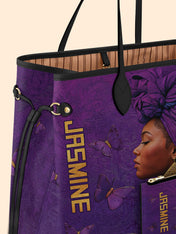 Empress Purple Classic Shopper Tote
