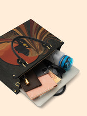 Spiral Oracle Premium Leather Handbag QR0XD199