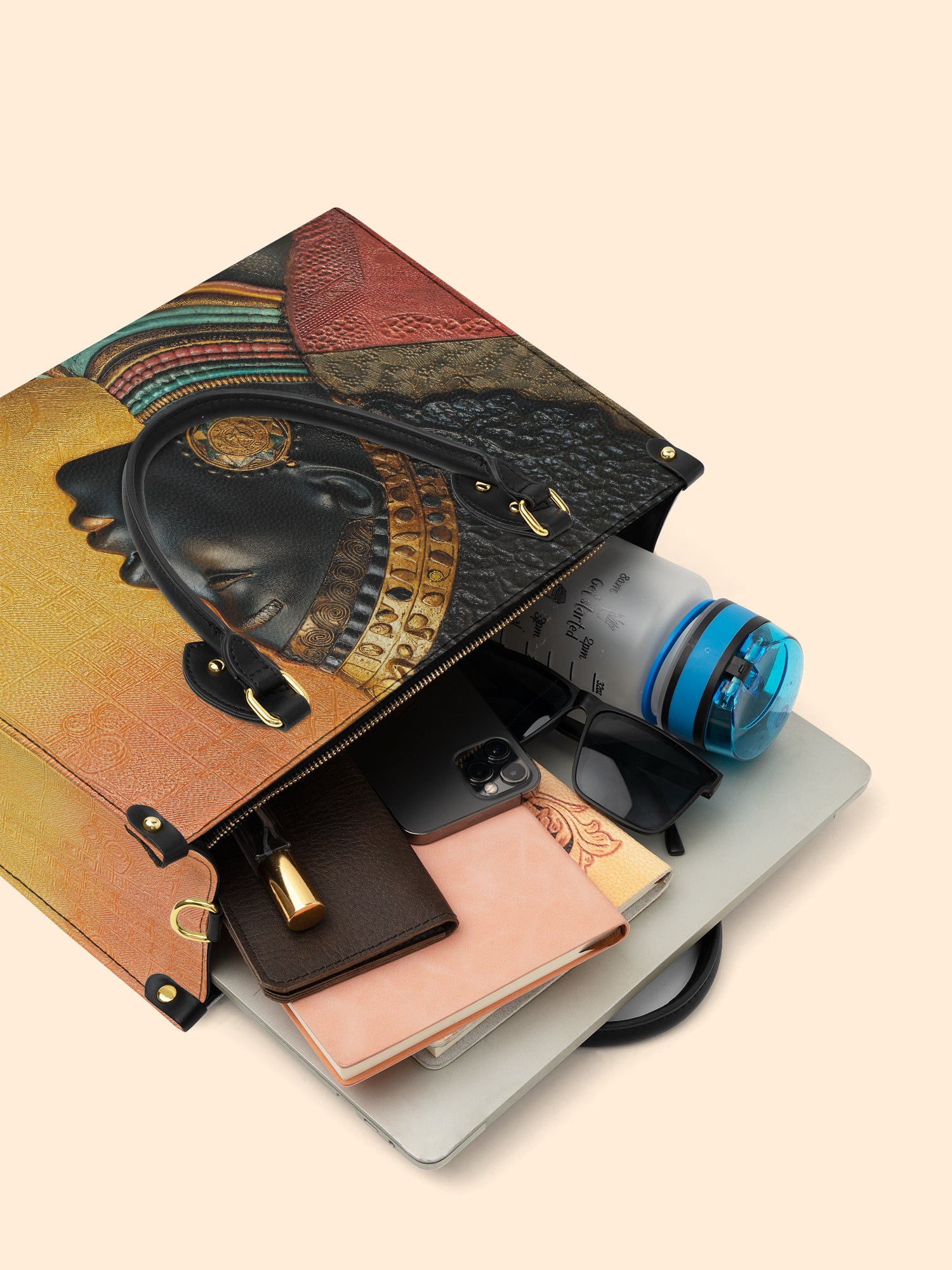 Born Grand Premium Leather Handbag QR0XD260