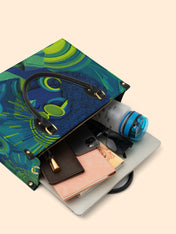 Noir Gaze Premium Leather Handbag QR0TD310