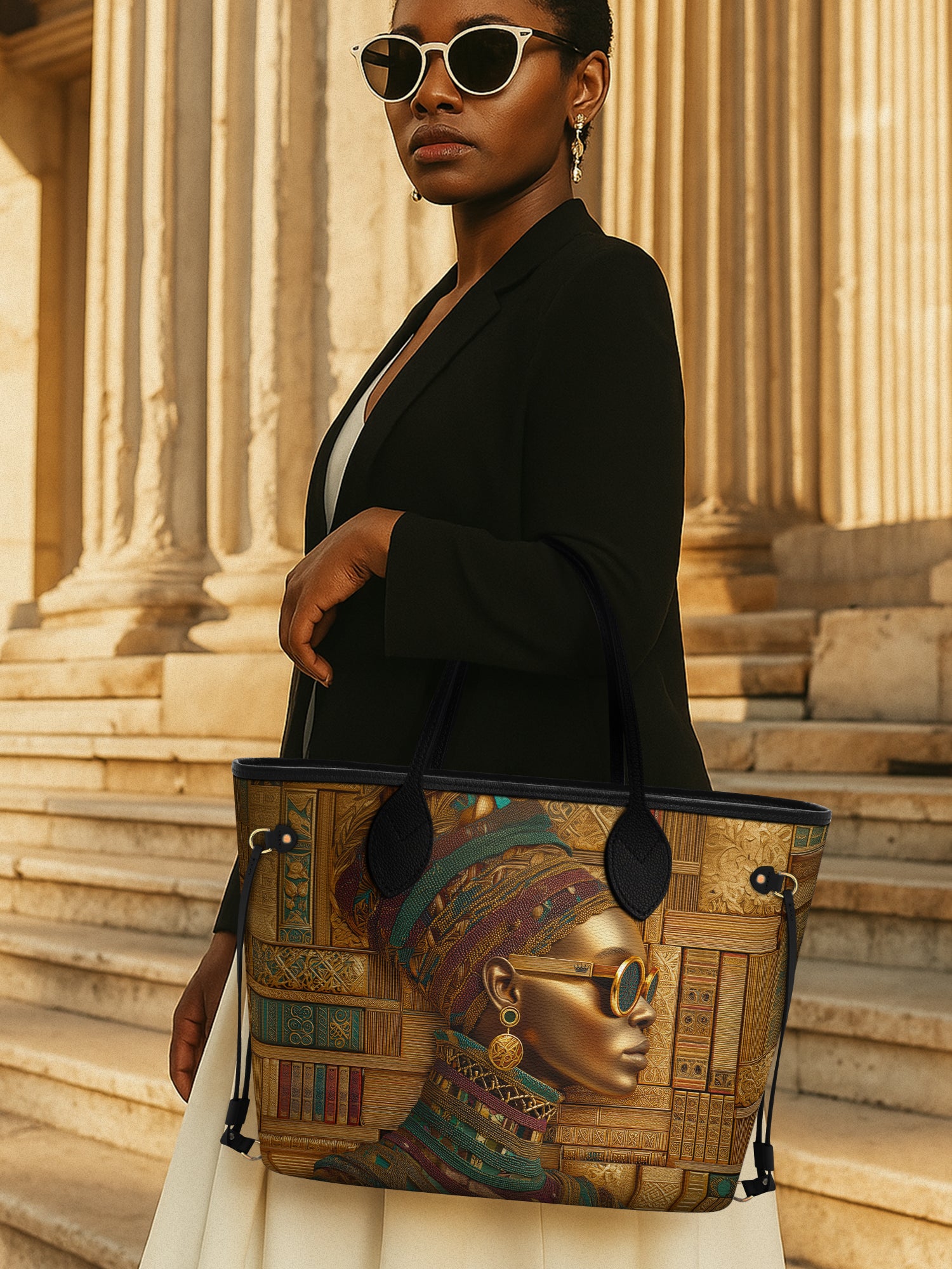 Golden Library Classic Shopper Tote QR0XD433