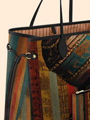 Brown Radiance Classic Shopper Tote QR0TV122