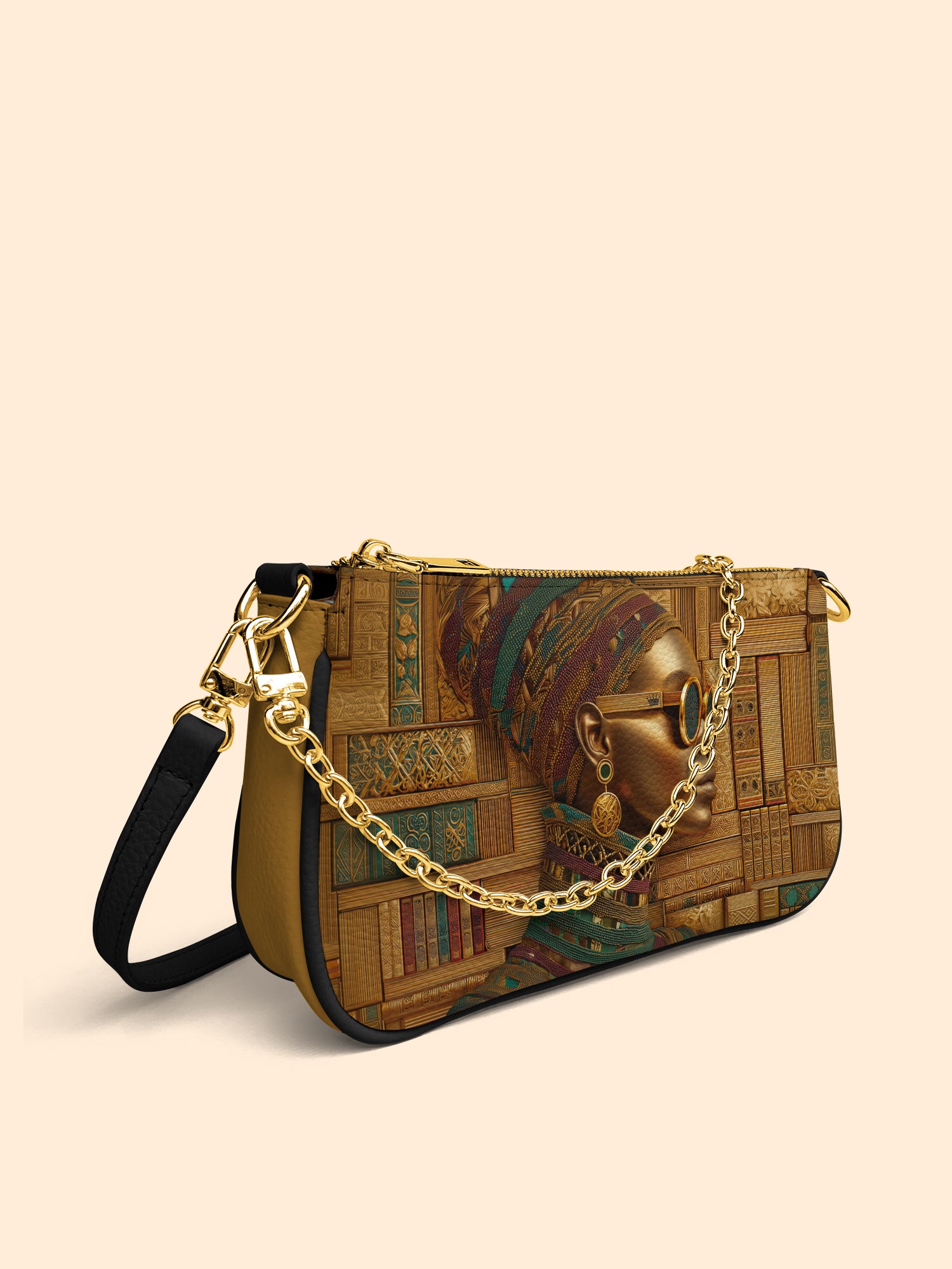 Golden Library Classic Zip Pochette QR0XD439