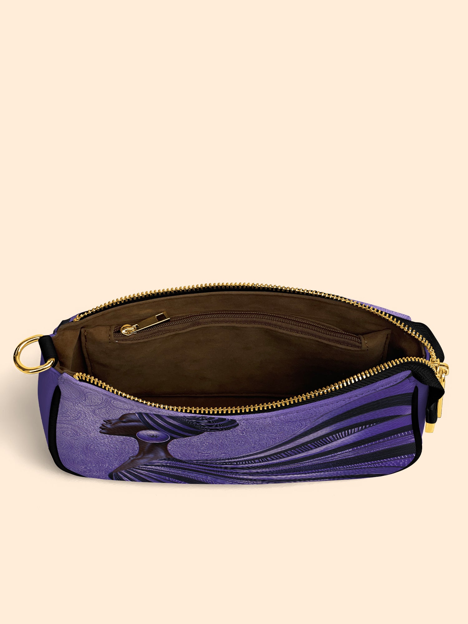 Violet Flow Classic Zip Pochette QR0XD436
