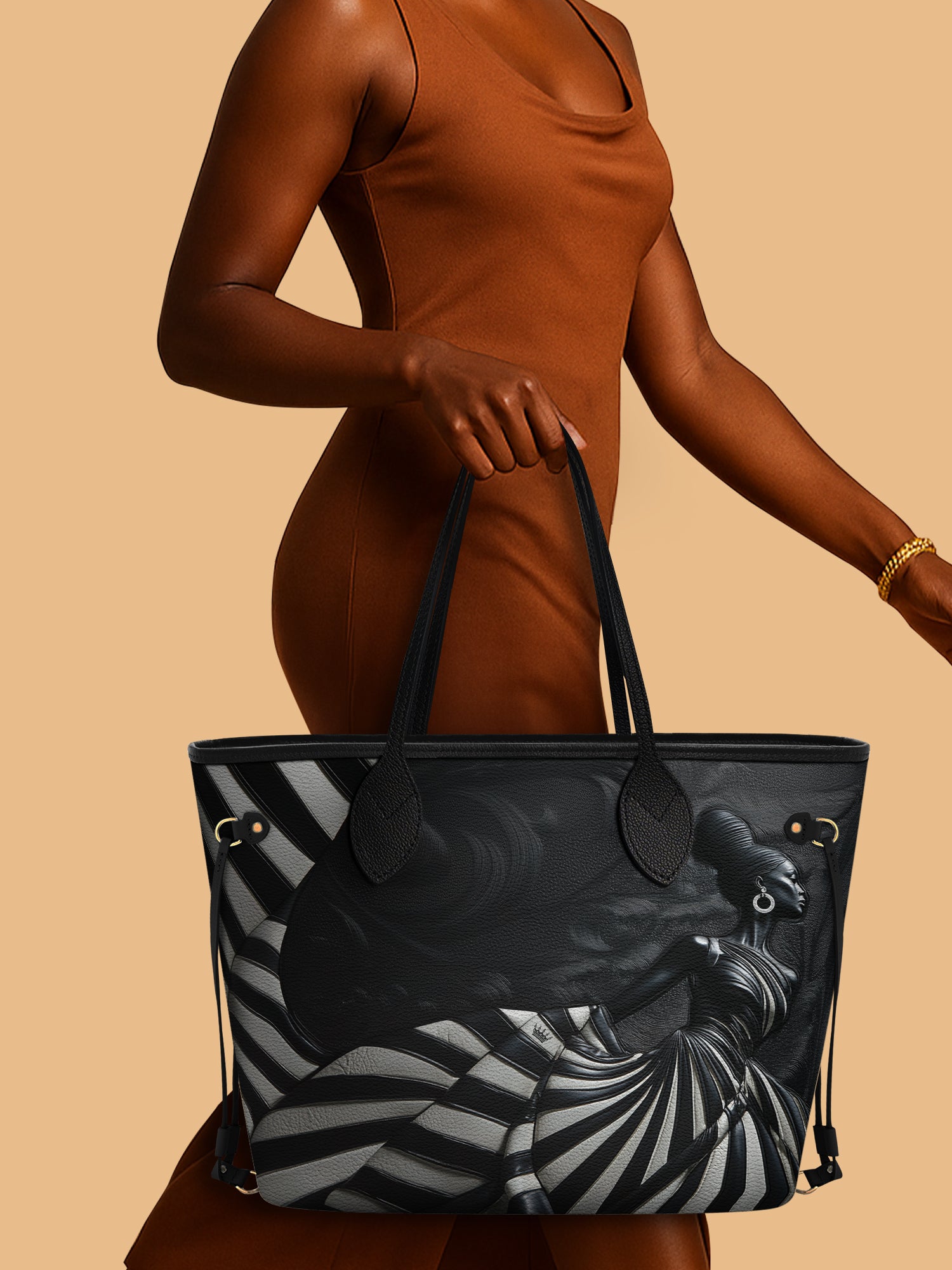 Monarch of Lines Classic Shopper Tote QR0XD432