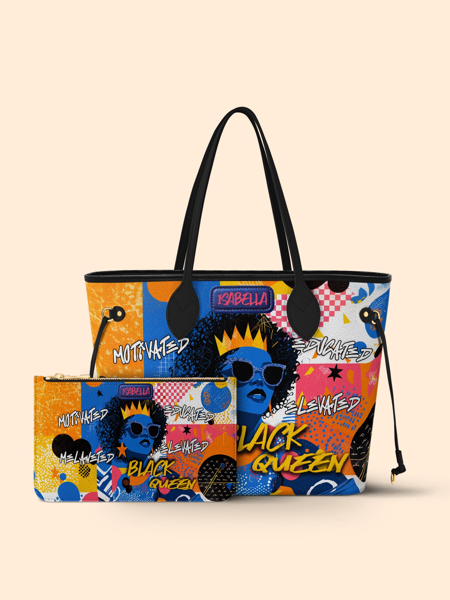 Black Queen Classic Shopper Tote