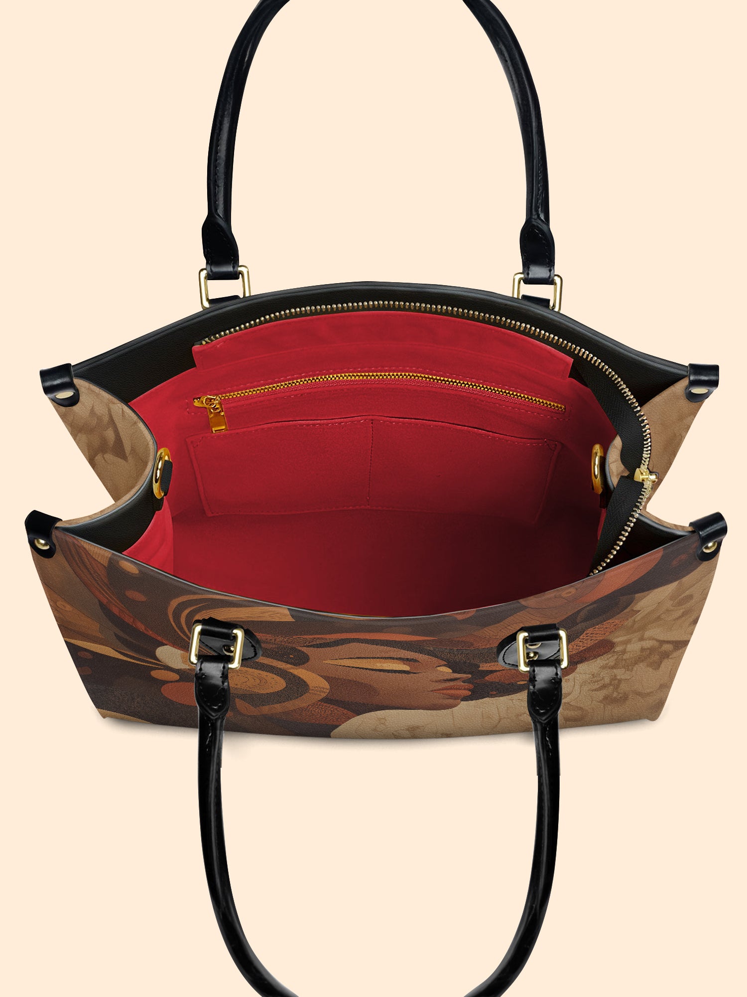 Earthy Goddess Premium Leather Handbag QR0HH058