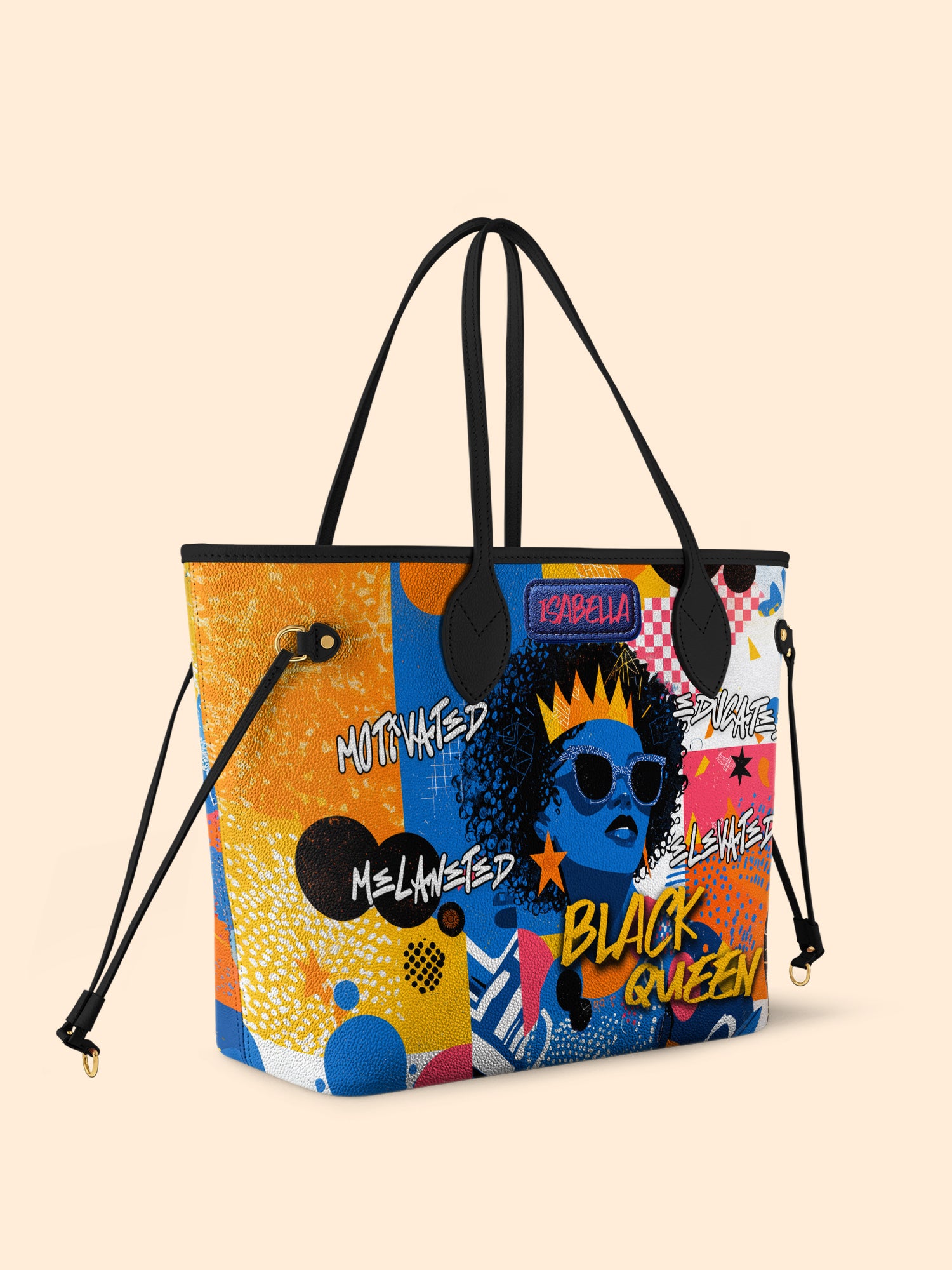 Black Queen Classic Shopper Tote