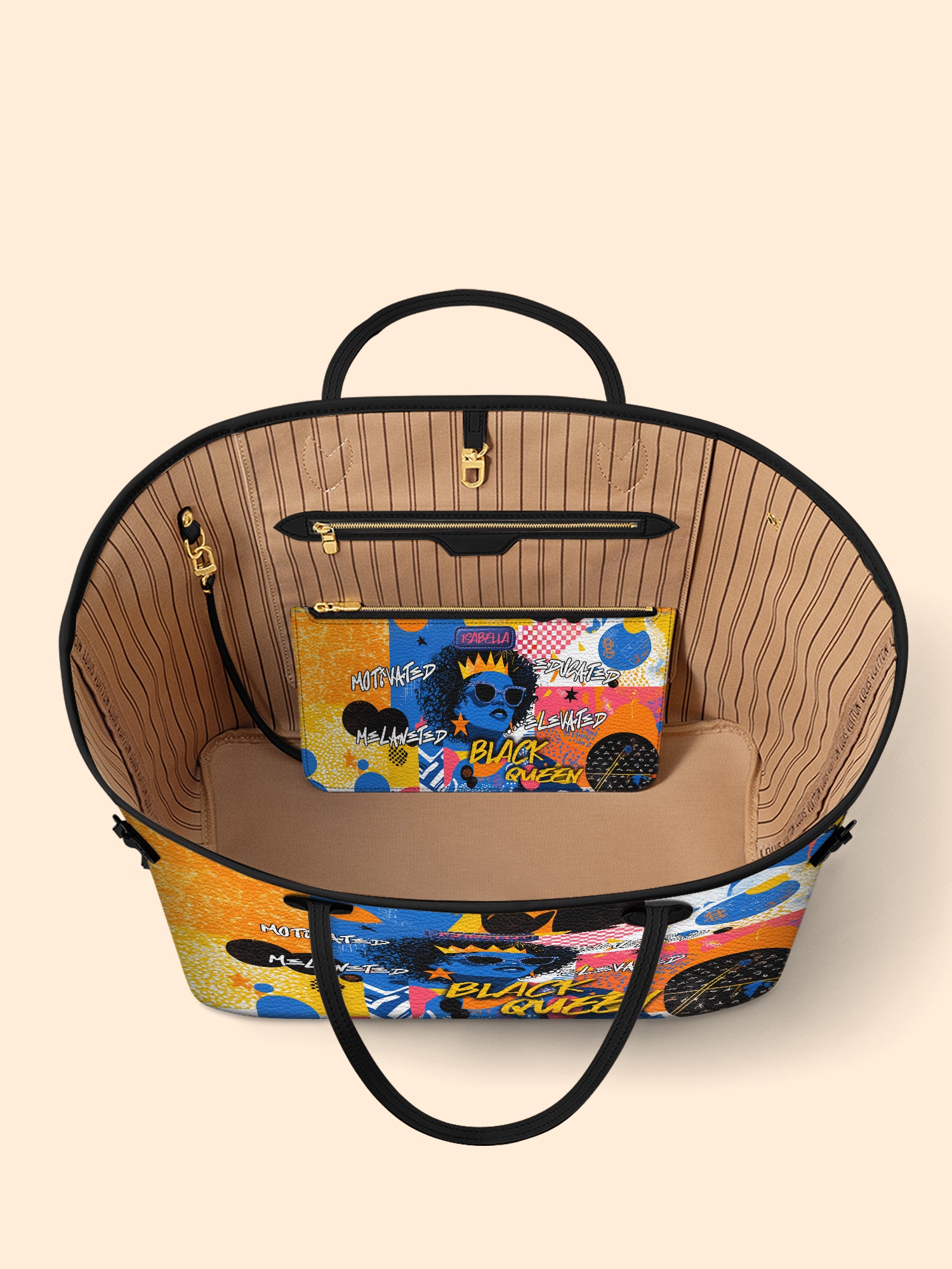 Black Queen Classic Shopper Tote