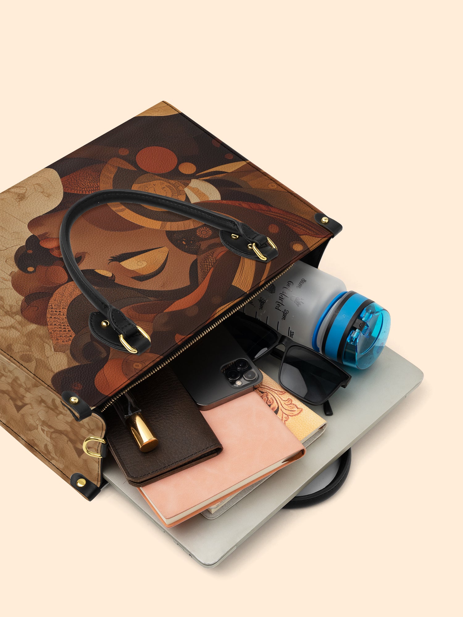 Earthy Goddess Premium Leather Handbag QR0HH058