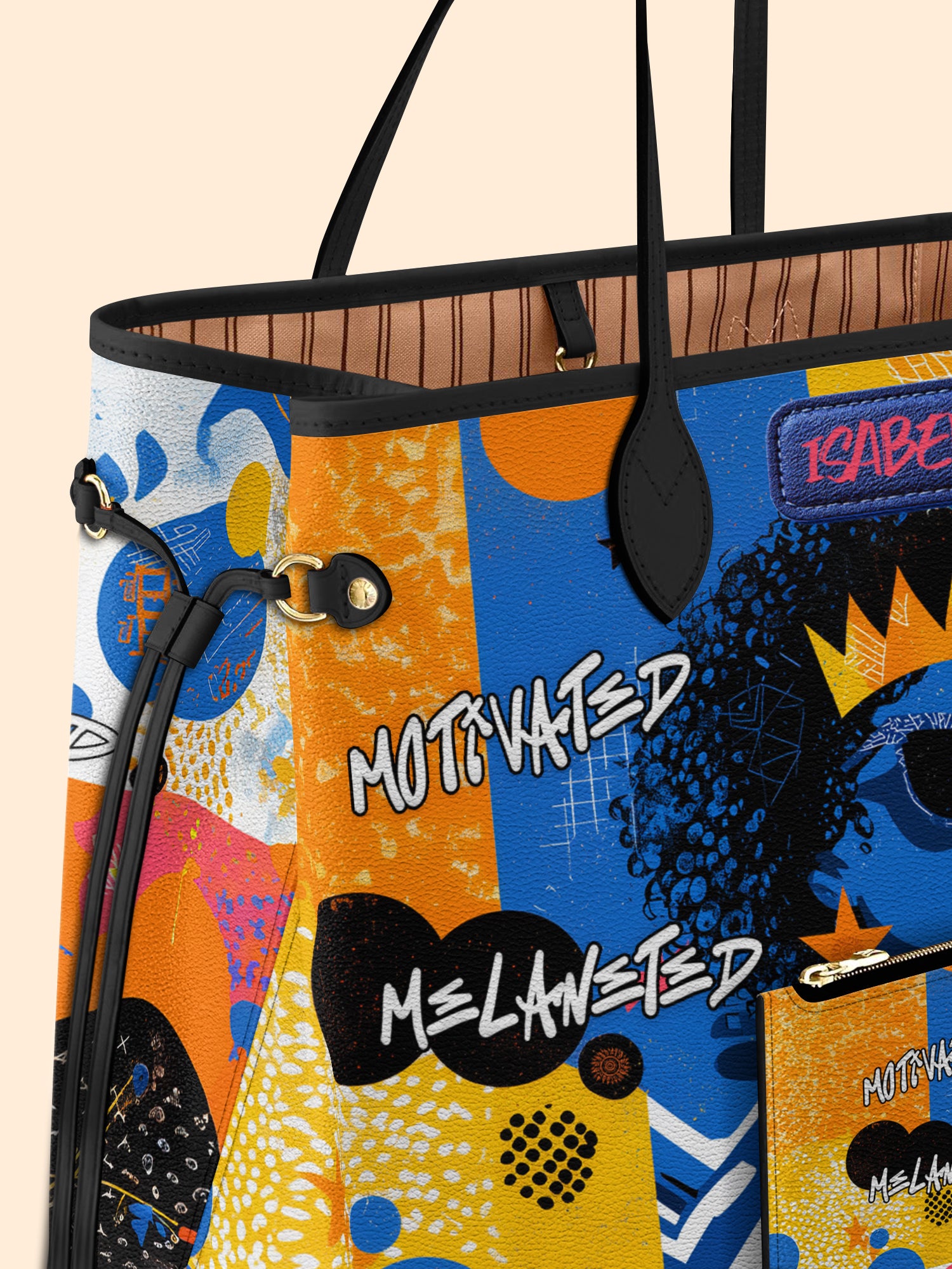 Black Queen Classic Shopper Tote