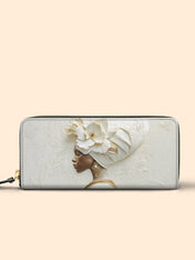 Pearl Serenity Slimline Zippy Wallet QR0TV118