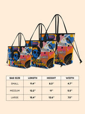 Black Queen Classic Shopper Tote