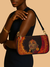 Noir Bloom Classic Zip Pochette QR0XD237