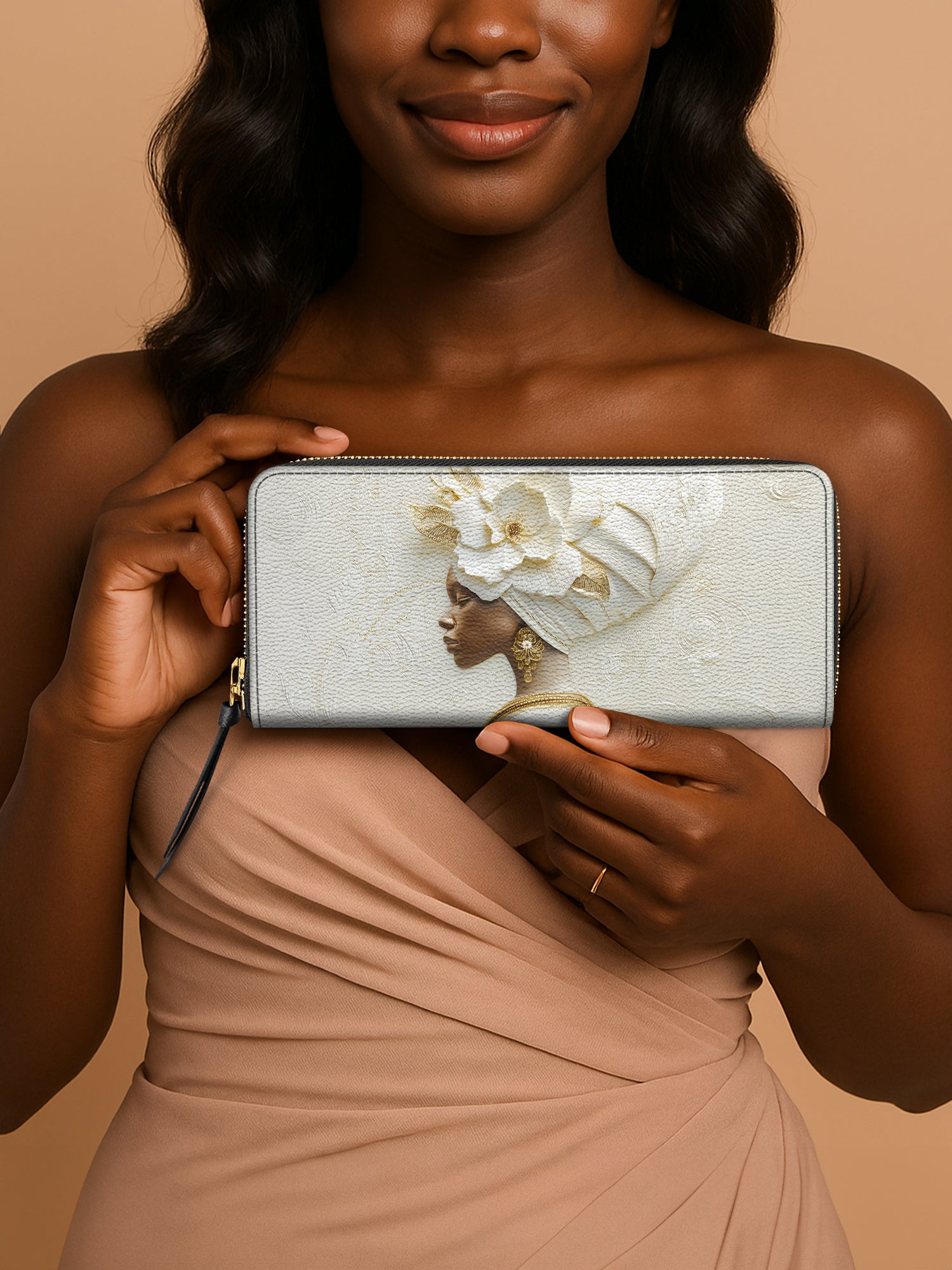 Pearl Serenity Slimline Zippy Wallet QR0TV118