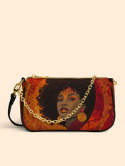 Noir Bloom Classic Zip Pochette QR0XD237