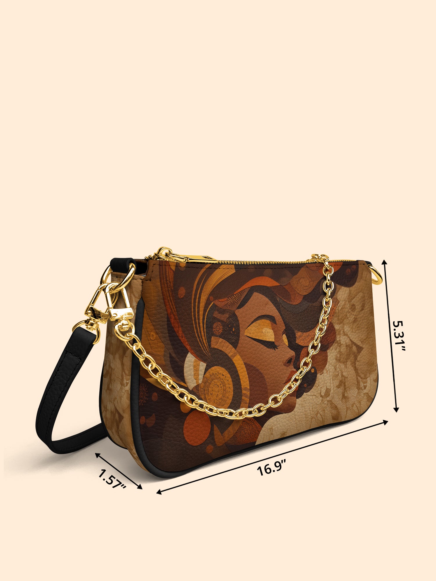 Earthy Goddess Classic Zip Pochette QR0HH063
