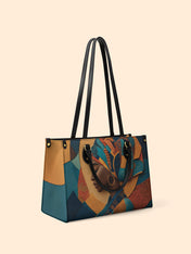 Melanated Muse Premium Leather Handbag QR0HH025