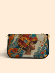 Golden Bloom Classic Zip Pochette QR0HH078