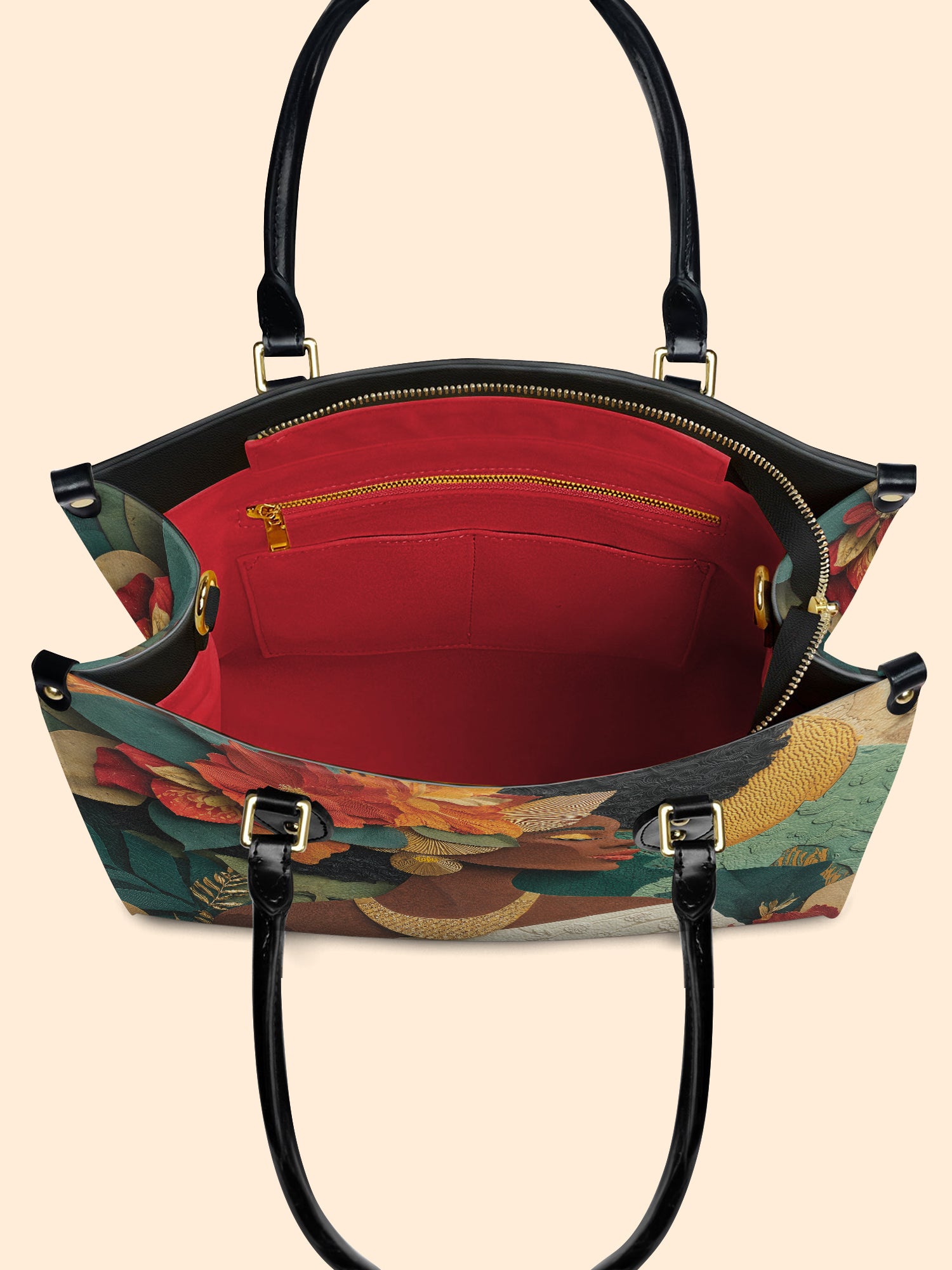 Tropical Empress Premium Leather Handbag QR0TV077