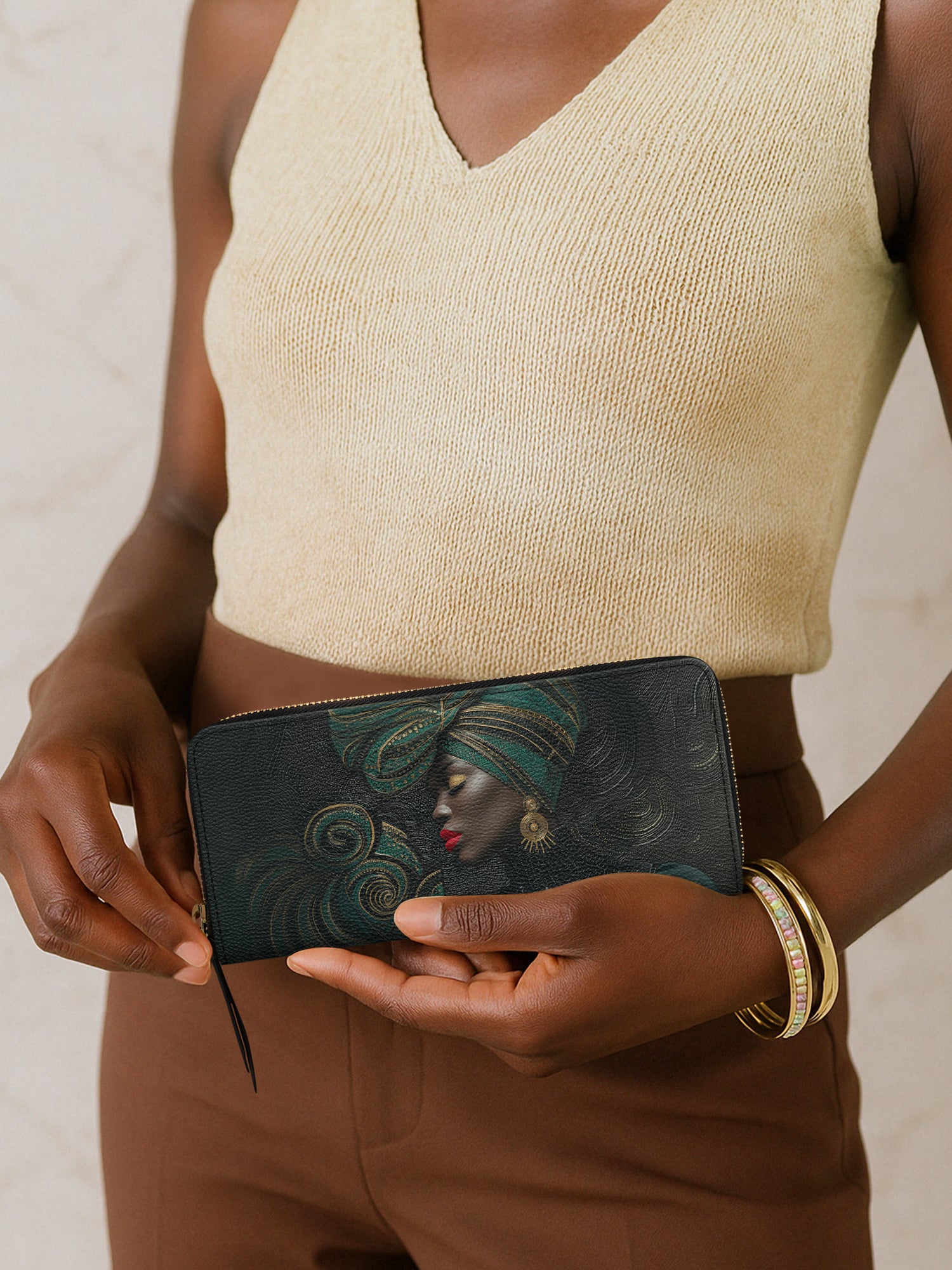 African Origins Slimline Zippy Wallet QR0XD482