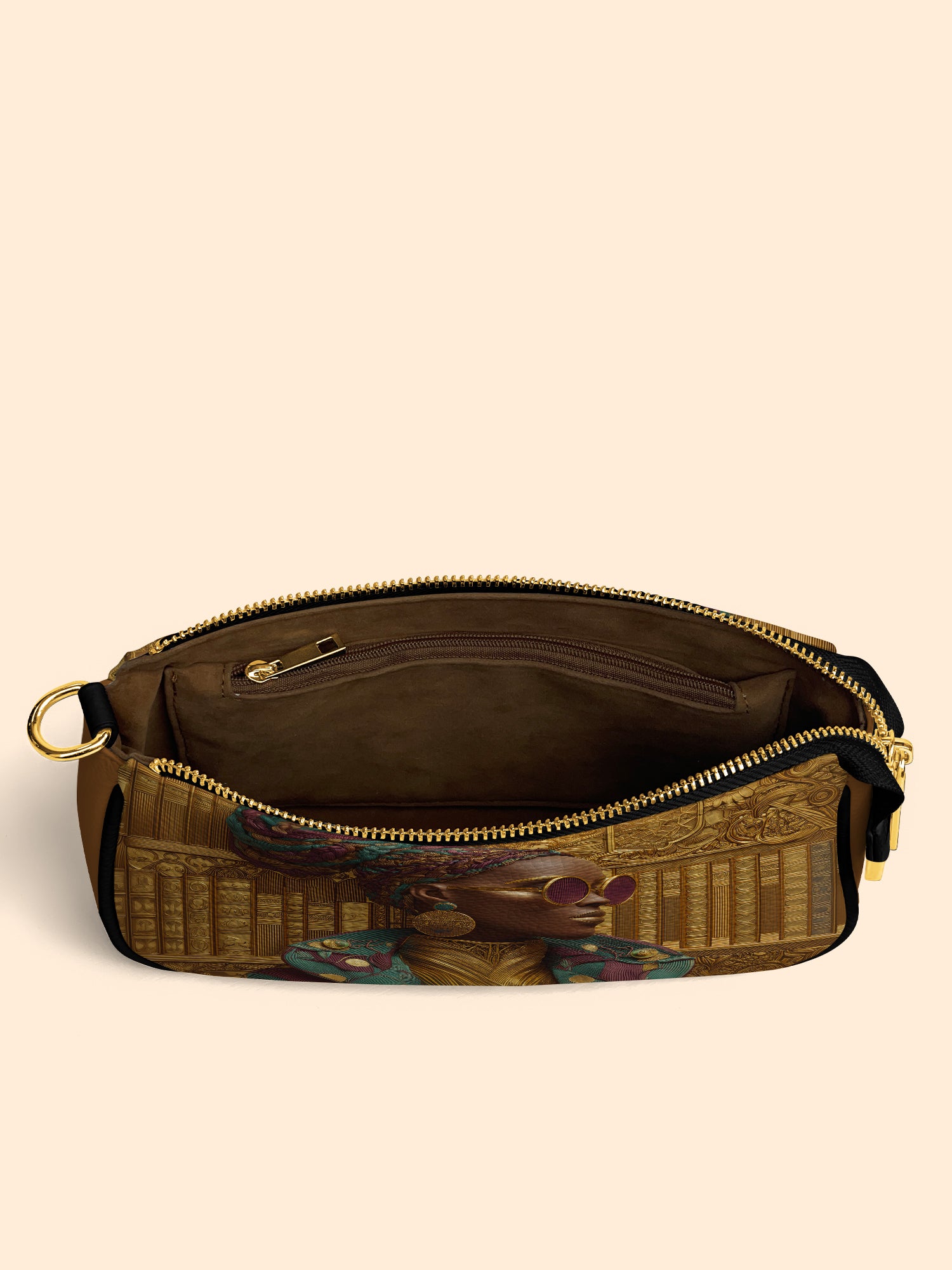 Crown And Knowledge Classic Zip Pochette QR0XD440