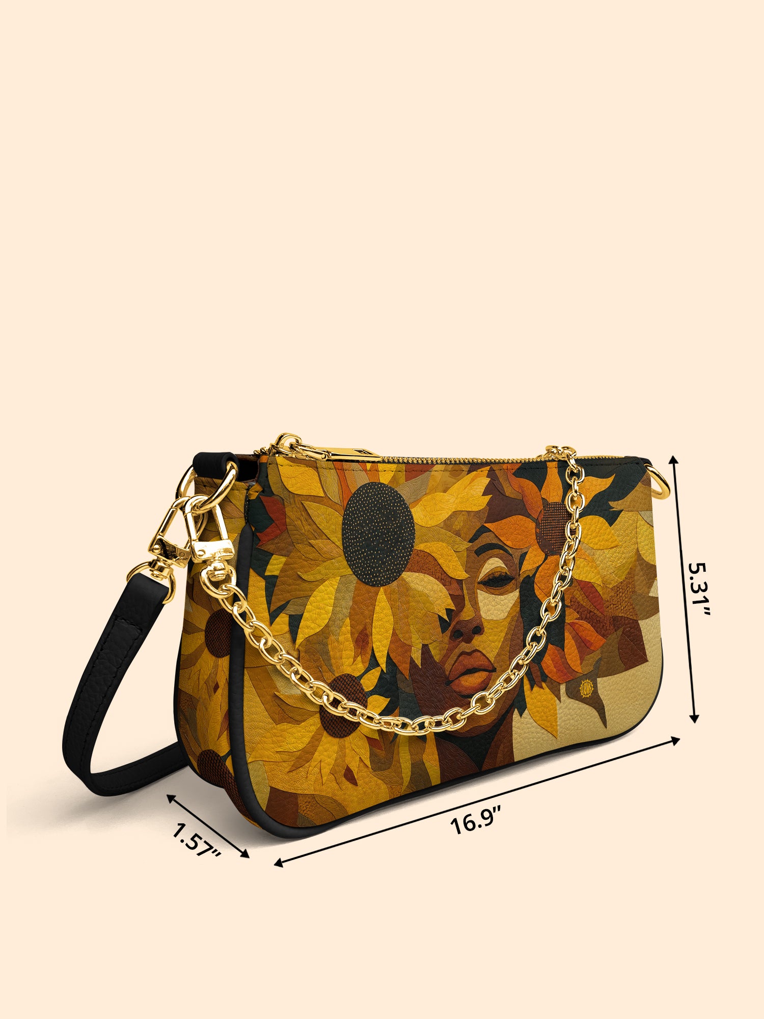 Blooming Within Classic Zip Pochette QR0TV028