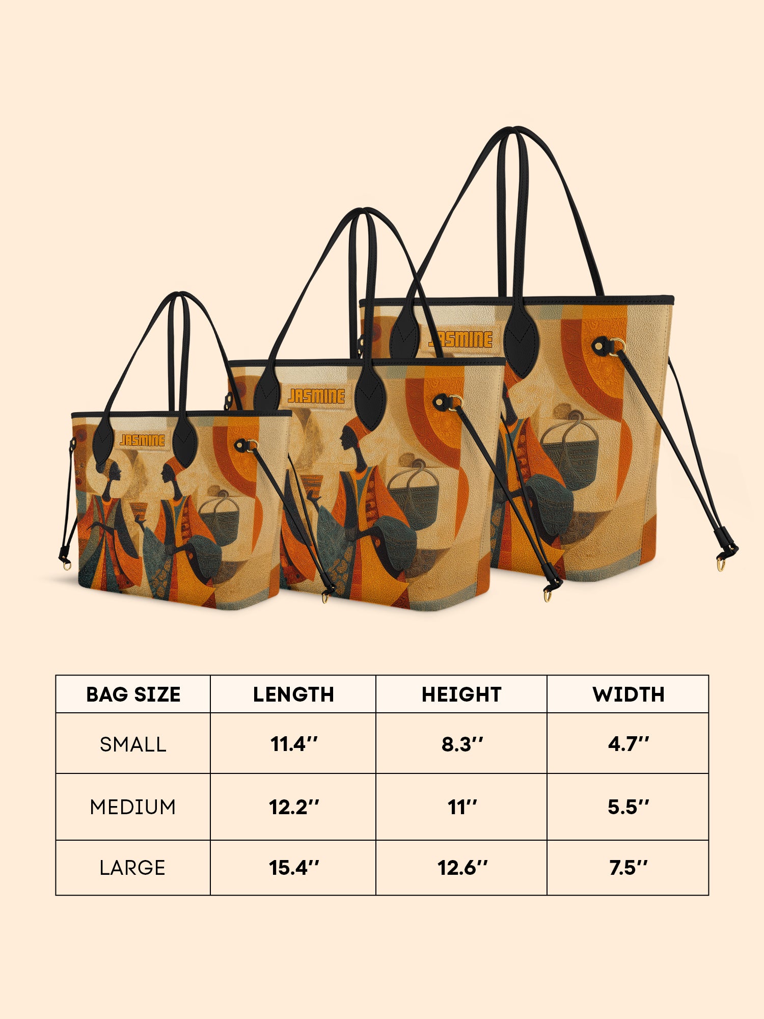 African Spirit Classic Shopper Tote