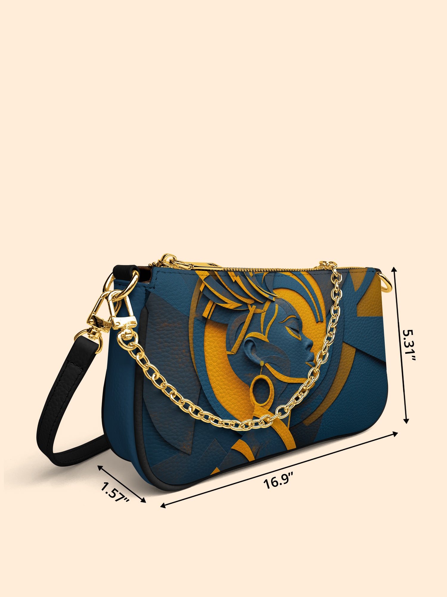 Luminous Identity Classic Zip Pochette QR0TD136