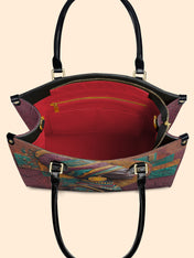 Patchwork Majesty Premium Leather Handbag QR0TV059